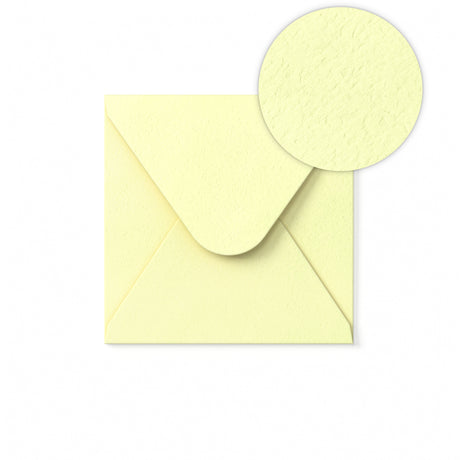 Sobre marfil efecto martillado 130 x 130 mm