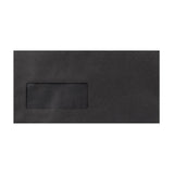 Sobre negro con ventanilla de 110x220 mm (DL)