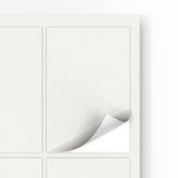 Etiquetas adhesivas rectangulares