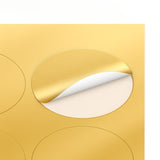 Etiquetas adhesivas ovaladas