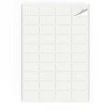 Etiquetas adhesivas rectangulares