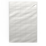 Etiquetas adhesivas rectangulares