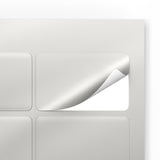 Etiquetas adhesivas rectangulares