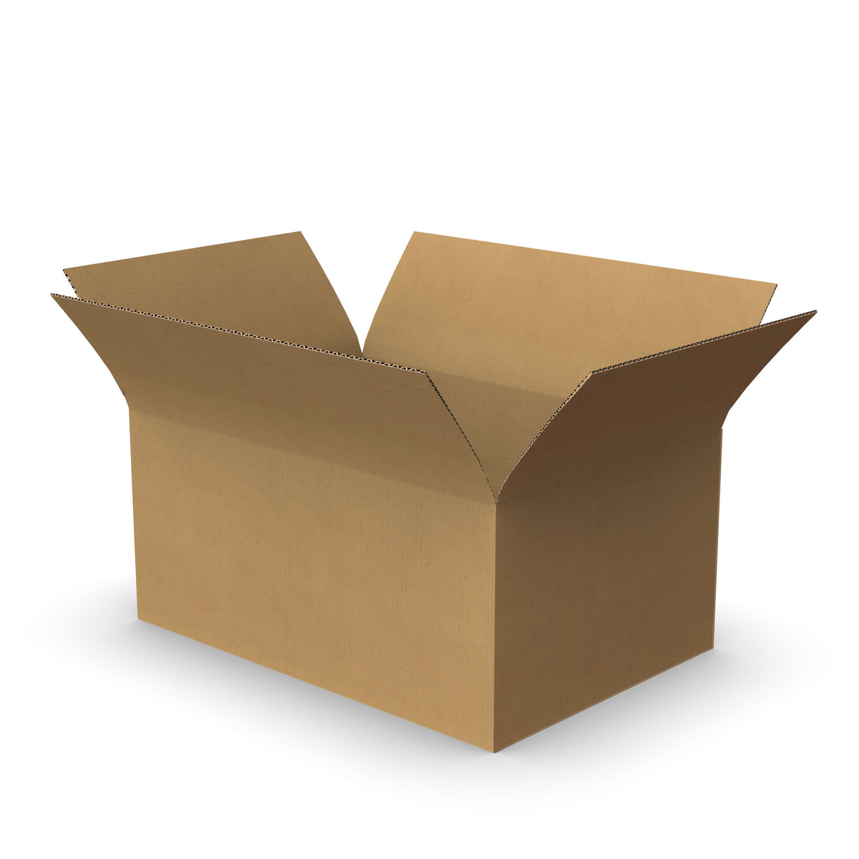 Cajas de cartón con solapas para envíos