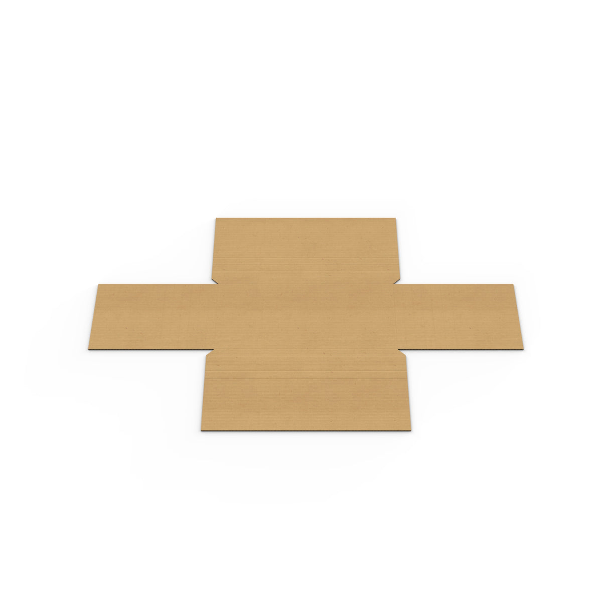 Cajas en cruz de cartón para envíos