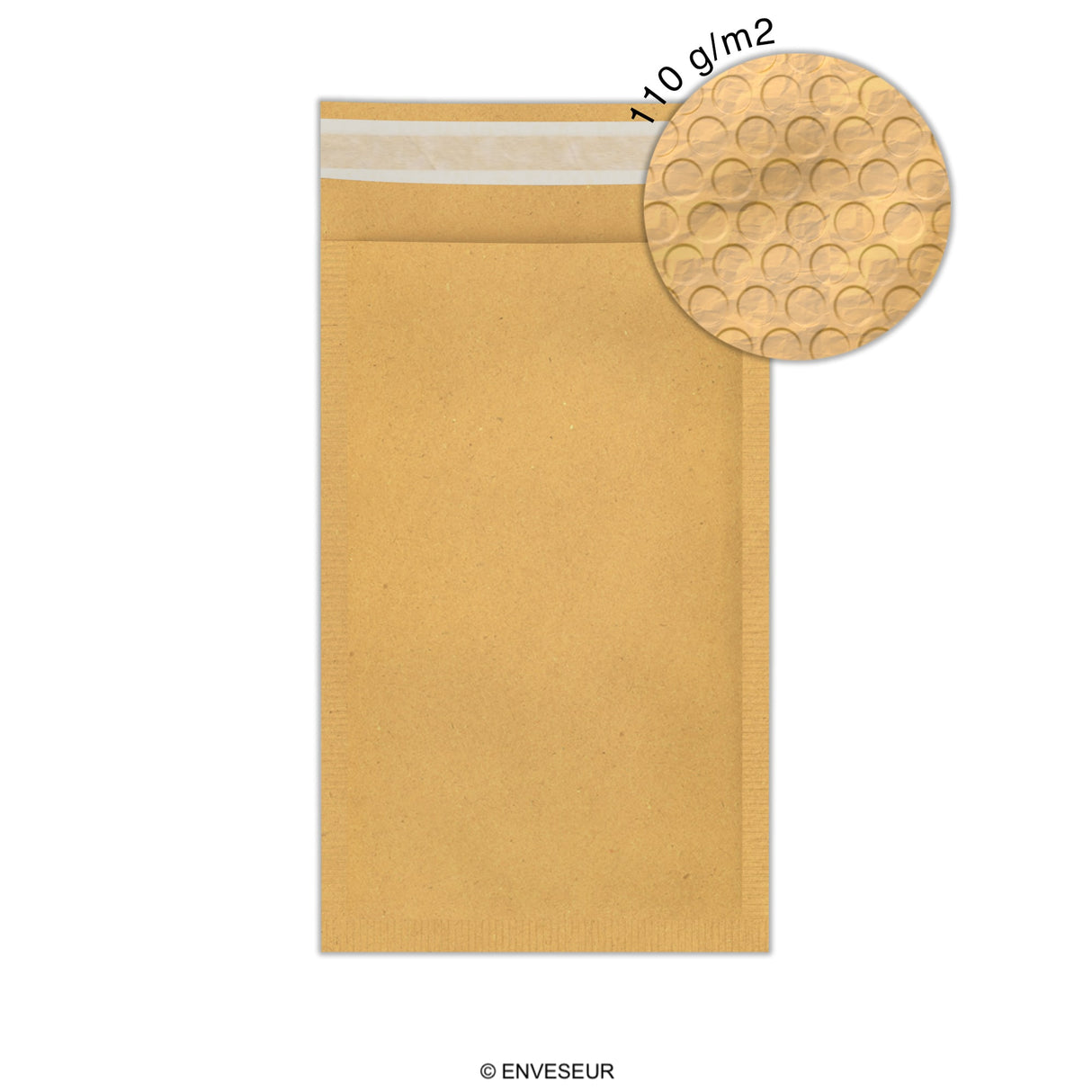 Bolsas acolchadas Kraft con burbujas - Baratas