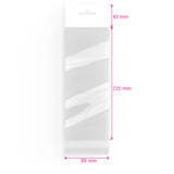 Bolsas celofán con encabezado (PPO)