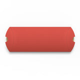 Cajas almohadas acanaladas de colores