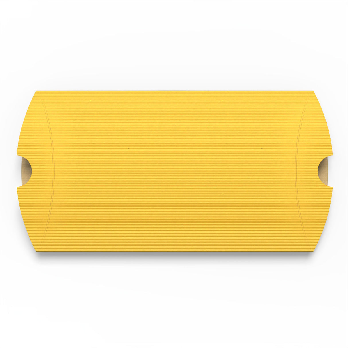 Cajas almohadas acanaladas de colores