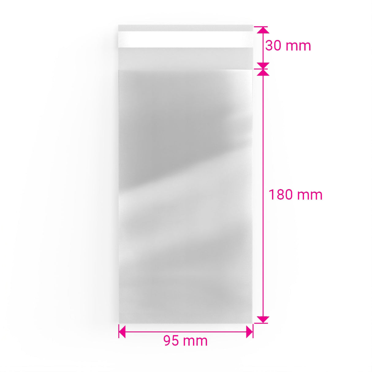 Bolsas celofán sin encabezado (PPO)