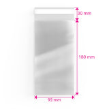 Bolsas celofán sin encabezado (PPO)