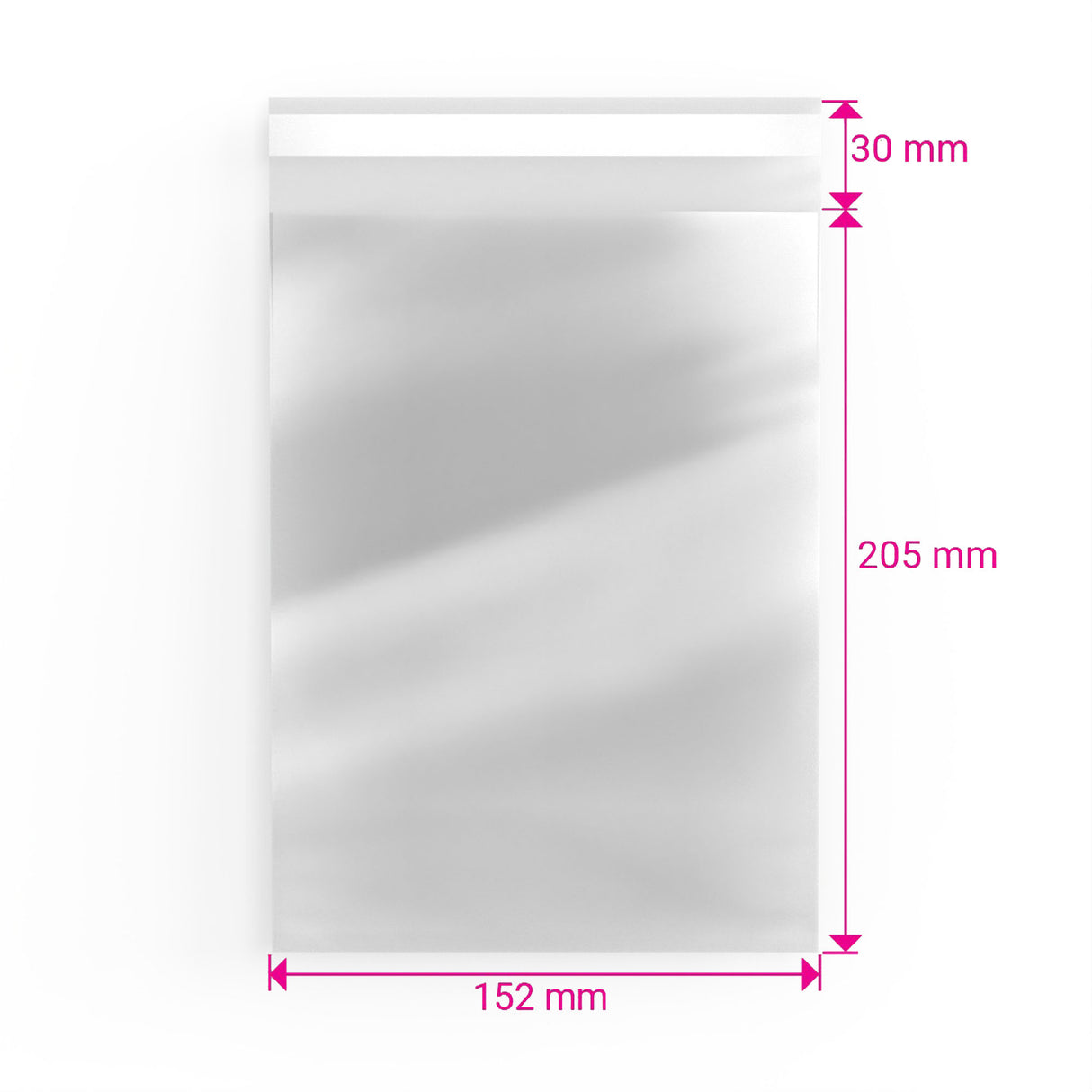 Bolsas celofán sin encabezado (PPO)