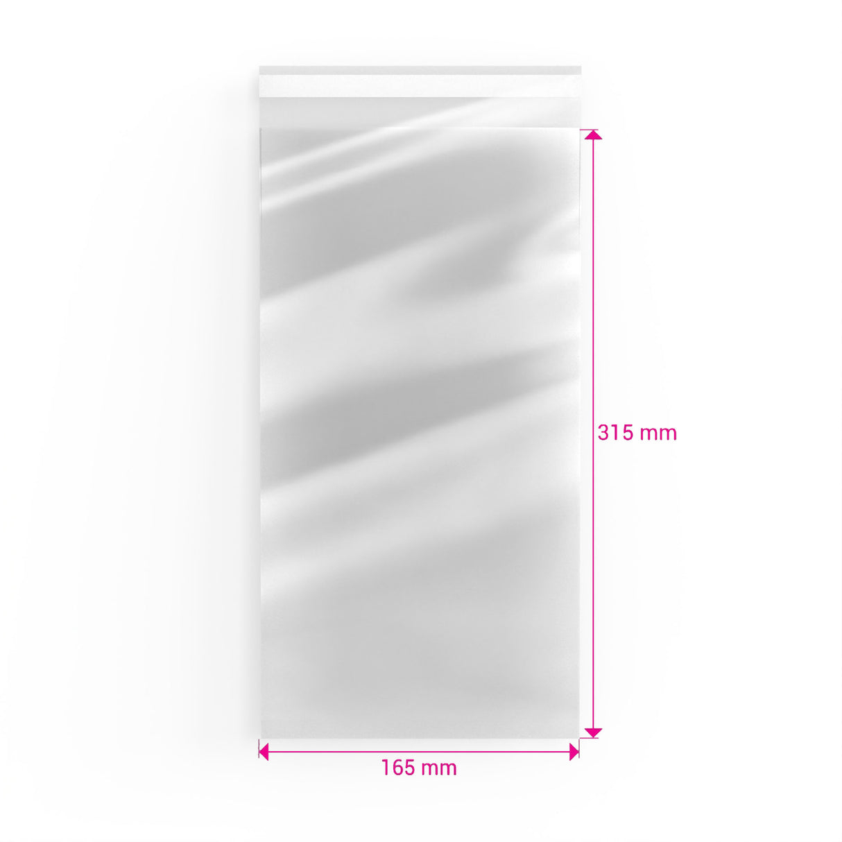 Bolsas celofán sin encabezado (PPO)