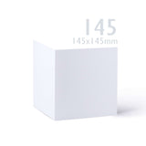 Pack de tarjetas y sobres con textura lino