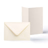 Linen Cards & Envelopes Packs Ivory 114x162 mm + 105x148 mm
