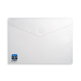 Sobres de polipropileno translúcidos con cierre de velcro V-LOCK