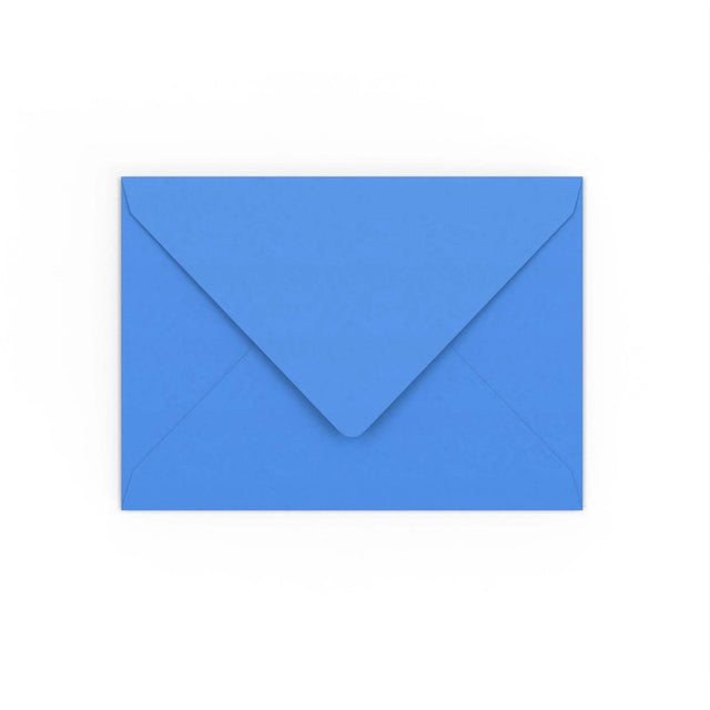 Bright Blue Gummed V-Flap Envelope (133 x 184mm)