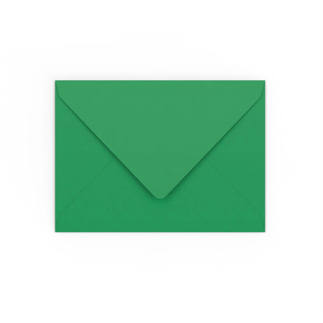 Dark Green Gummed V-Flap Envelope (133 x 184mm)