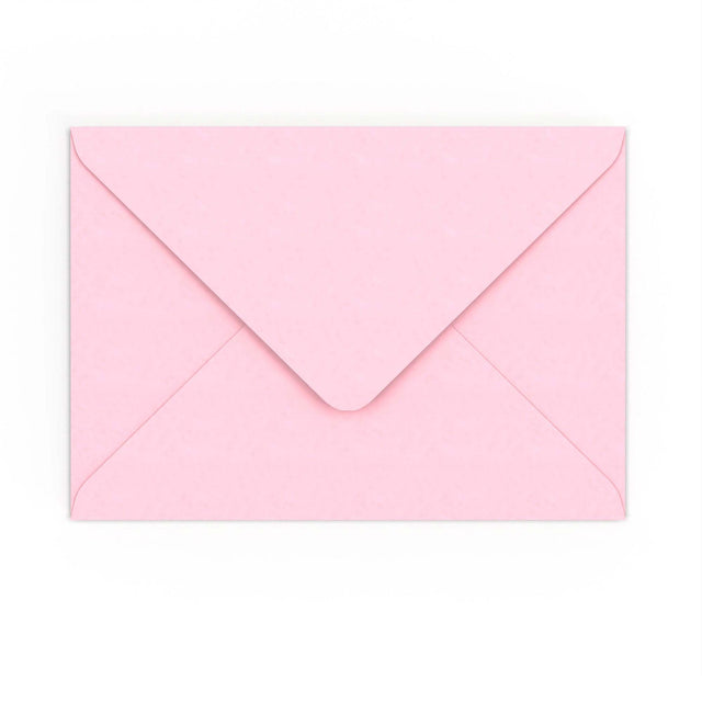 C5 Pale Pink Gummed V-Flap Envelope (162 x 229mm)