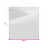 Bolsas de plástico transparente con cierre zip