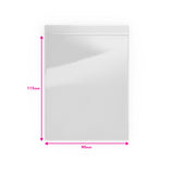 Bolsas de plástico transparente con cierre zip