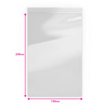 Bolsas de plástico transparente con cierre zip