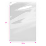 Bolsas de plástico transparente con cierre zip