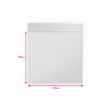 Bolsas de plástico transparente con cierre zip