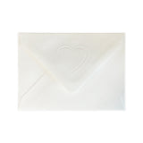 Solapa Grabada en Relieve - Corazón