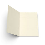 Tarjetas con pliegue
