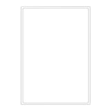 Etiquetas adhesivas blancas y transparentes