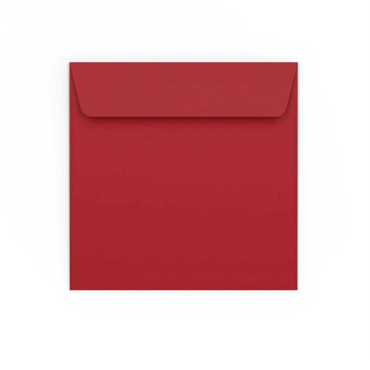 Sobre rojo oscuro de 155x155 mm