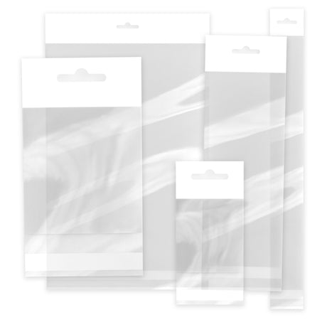 Bolsas celofán con encabezado (PPO)