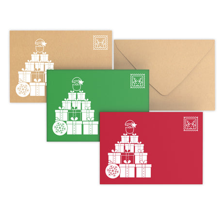 Sobres navideños Papá Noel