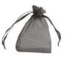 Organza Bags Black 90 x 70 mm