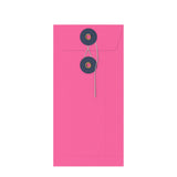 Sobres de colores con cierre de cuerda y arandela